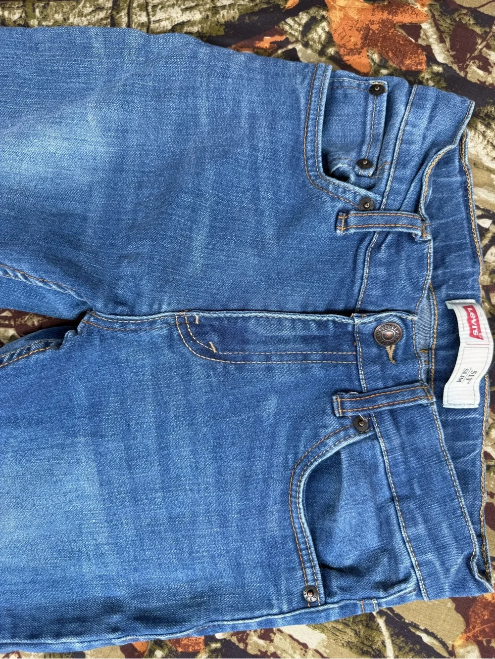 Levi’s 511 Slim Jeans Boys Size 12 Reg W26 x L26 Medium Wash Stretch Denim
